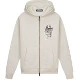 Malelions - Painter Zip Hoodie - Off-White - Vest