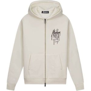 Malelions - Painter Zip Hoodie - Off-White - Vest