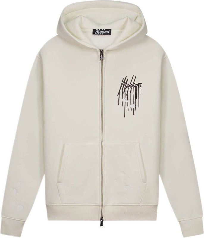 Malelions - Painter Zip Hoodie - Off-White - Vest