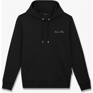 Baron Filou hoodie met backprint zwart