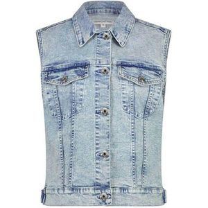 Tramontana gilet light blue denim