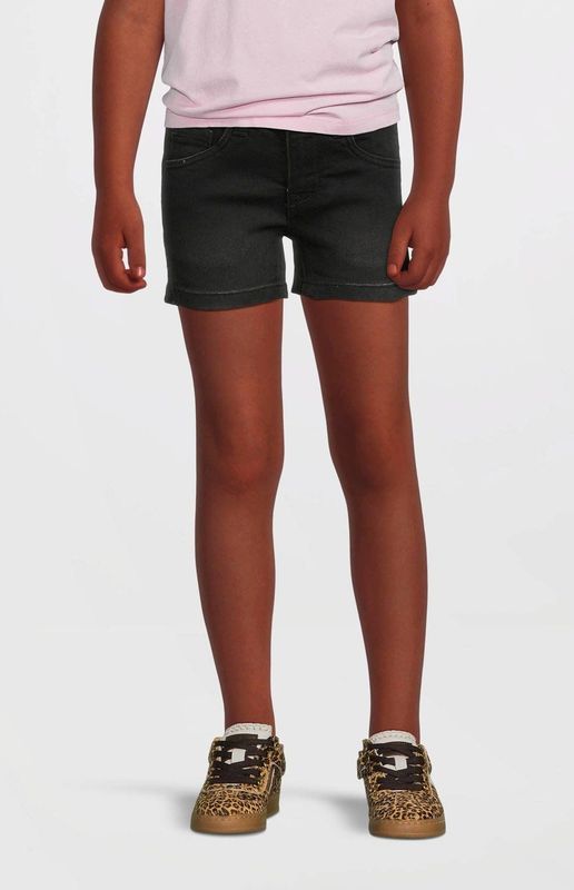NAME IT KIDS slim denim short black denim