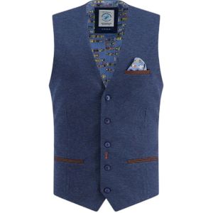 A fish named Fred - Gilet - Donkerblauw