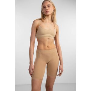 PIECES cycling short PCLONDON nude