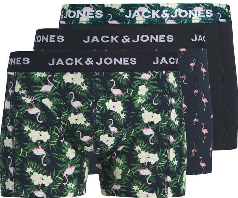 JACK & JONES boxershort JACFLAMINGO (set van 3)