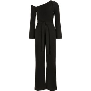 Freebird - Jumpsuit Joel - Zwart - Crêpe