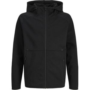 JACK & JONES JUNIOR sweatvest zwart
