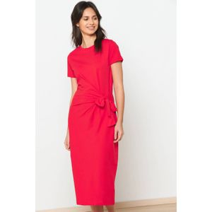 LOLALIZA jurk rood/roze