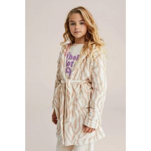 WE Fashion Badjas zebra print