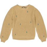 Quapi gebloemde sweater AMAYA ecru