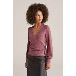 WE Fashion - Overslagvest - Oudroze - Pailletten