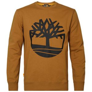 Timberland sweater met printopdruk geel