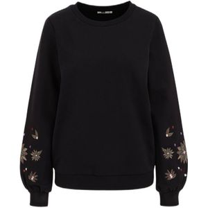 WE Fashion sweater zwart