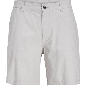 JACK & JONES PANTS STUDIO gemêleerde tapered fit short JPSTACE