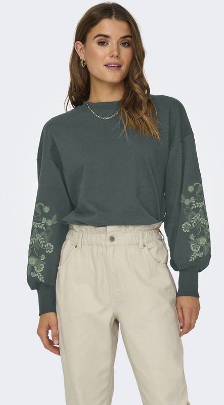 ONLY gebloemde sweater