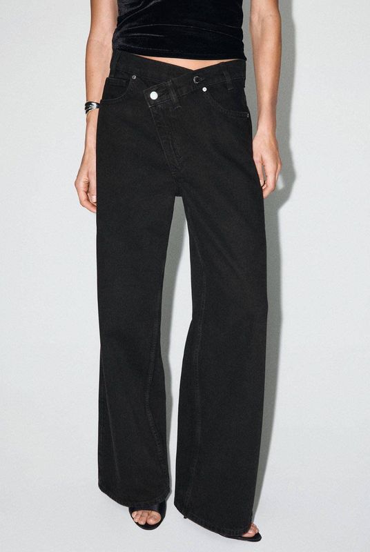 MANGO Jeans 'Malene'  black denim