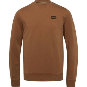 PME Legend sweater met logo toffee