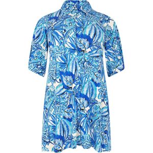 Yoek tuniek DOLCE met all over print blauw