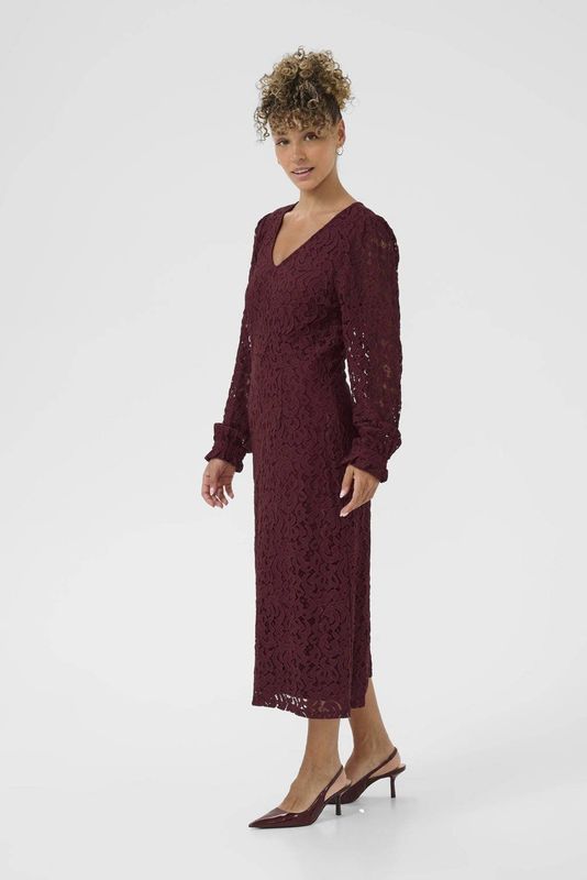 Jurk CRThit Feminine bordo