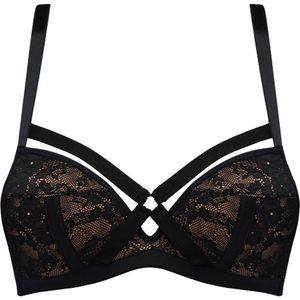 marlies dekkers Awaken Your Senses voorgevormde push-up bh Taboo zwart