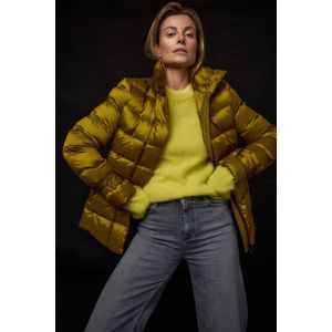 Claudia Sträter gewatteerde jas quilted oker