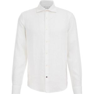 Van Gils regular fit overhemd white dessin