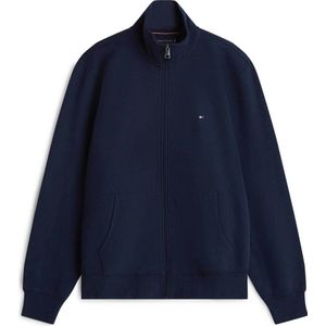 Tommy Hilfiger Heren ESSENTIAL FLEECE STANDKRAAG MW0MW41759 Zip Through Sweatshirt, BLAUW, XS, Blauw (Woestijnhemel), XS