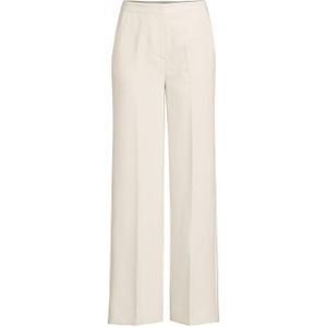 Another-Label high waist straight fit pantalon Moore ecru