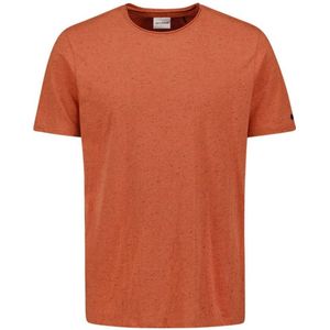 No Excess gemêleerd T-shirt oranje