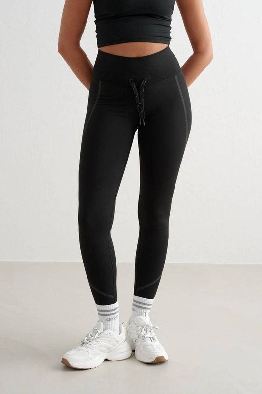 Aim'n Sportbroek  donkergrijs / zwart