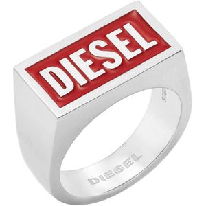 Diesel ring DX1366040 zilverkleurig
