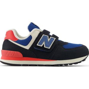 New Balance 574 sneakers zwart/rood/blauw