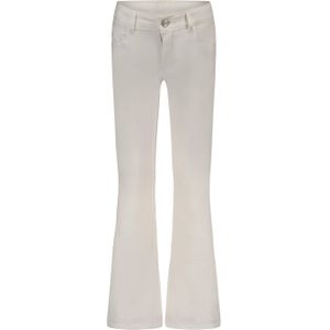Moodstreet flared jeans white