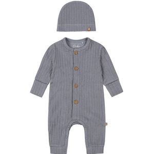 Dirkje - Boxpak met mutsjes - Bio Katoen - Faded Blue - Maat 44