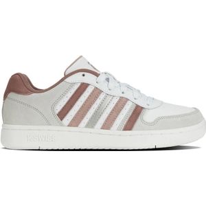 K-Swiss Court Palisander sneakers wit/oudroze/grijs