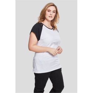 Urban Classics - Contrast Raglan top Wit