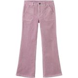 Mango Kids fluwelen flared broek roze