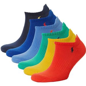 Ralph Lauren sneakersokken - set van 6 multi