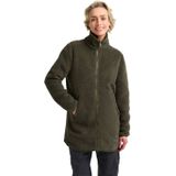 Jack Wolfskin - High Curl Coat - Fleecevest - Olijfgroen