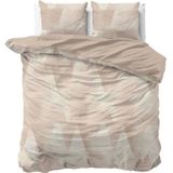Sleeptime - Dekbedovertrek - Zand/Beige - Blush Angles - 200x200x220 + 2 Kussenslopen 60x70