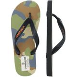 Vingino Xuus teenslippers groen camouflafe