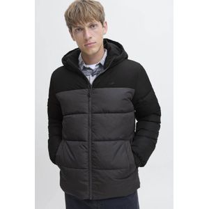 JJ REBEL gewatteerde jas antraciet