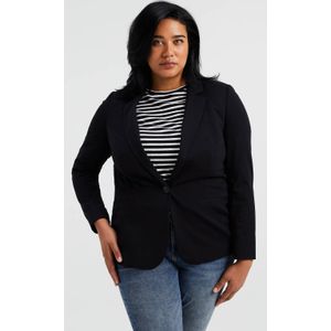 WE Fashion Curve blazer zwart