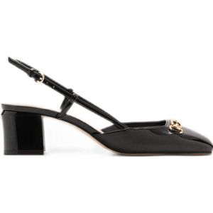 Mango slingback pumps zwart