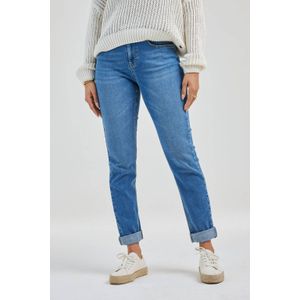 Didi - High Waist - Jeans - Medium Blue - Stretchdenim