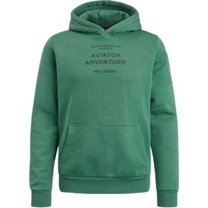 PME Legend hoodie met printopdruk groen