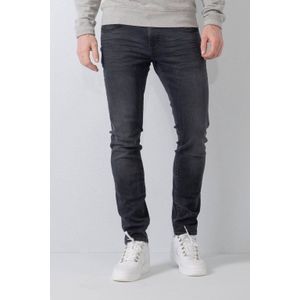 Petrol Industries skinny jeans NASH met riem black