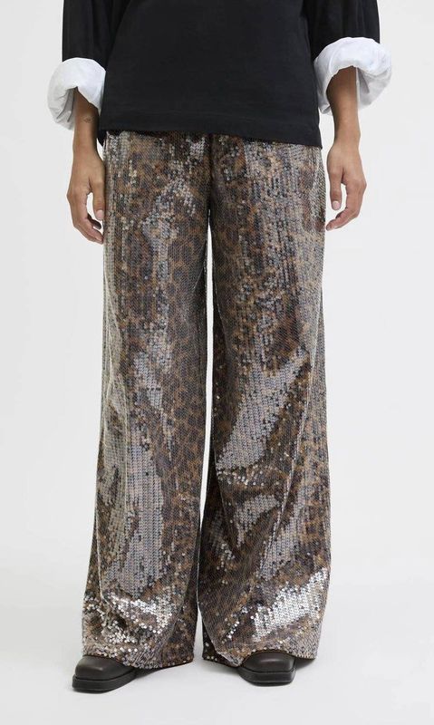 Jack & Jones, Dames, Broeken, Bruin, Maat: M