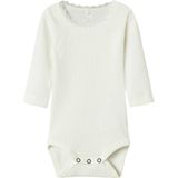 Rompertjes - Lange Mouwen Rib Romper