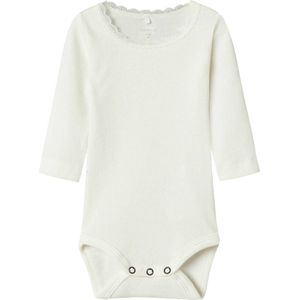 Rompertjes - Lange Mouwen Rib Romper